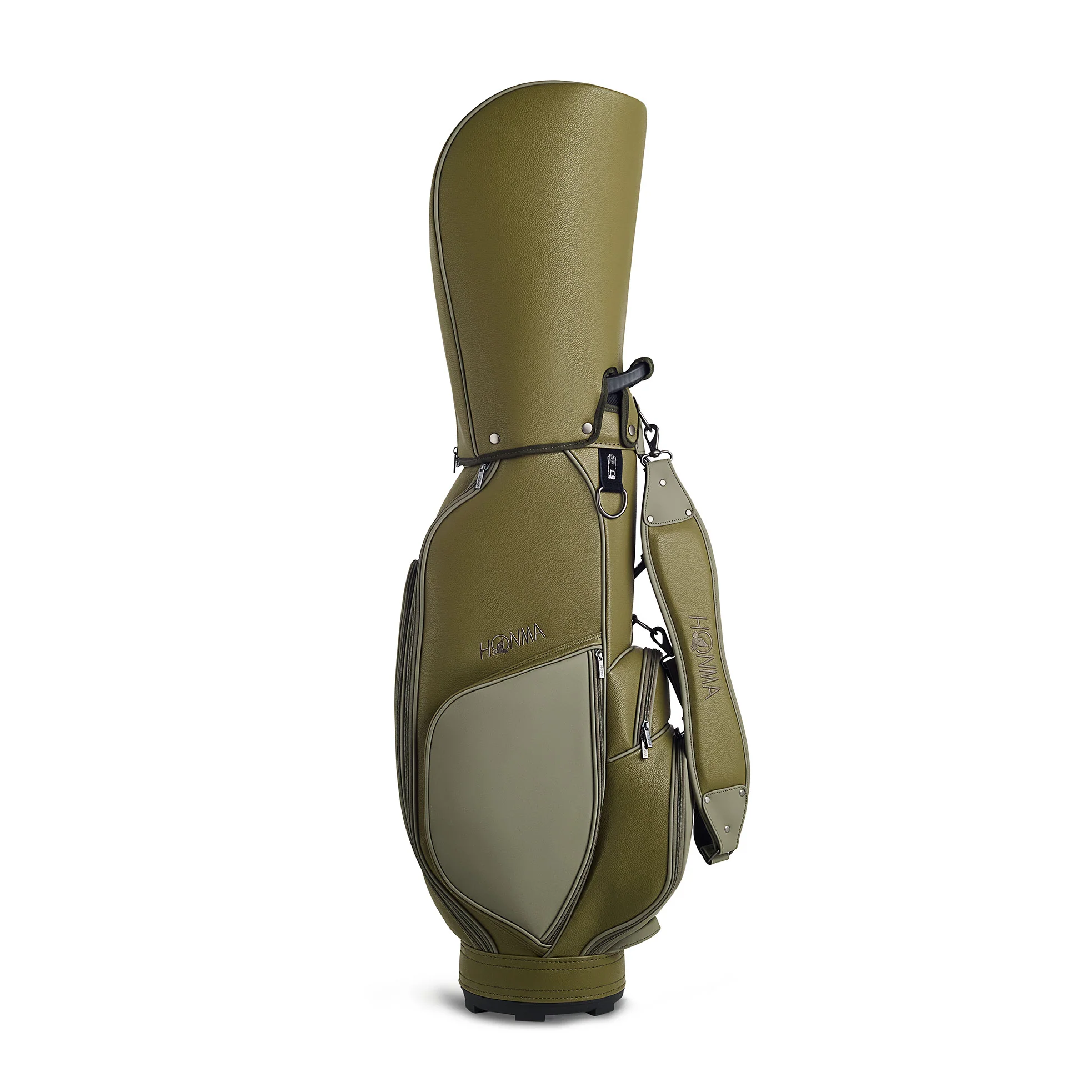 Faux Crocodile Cart Bag - Khaki - Image 4