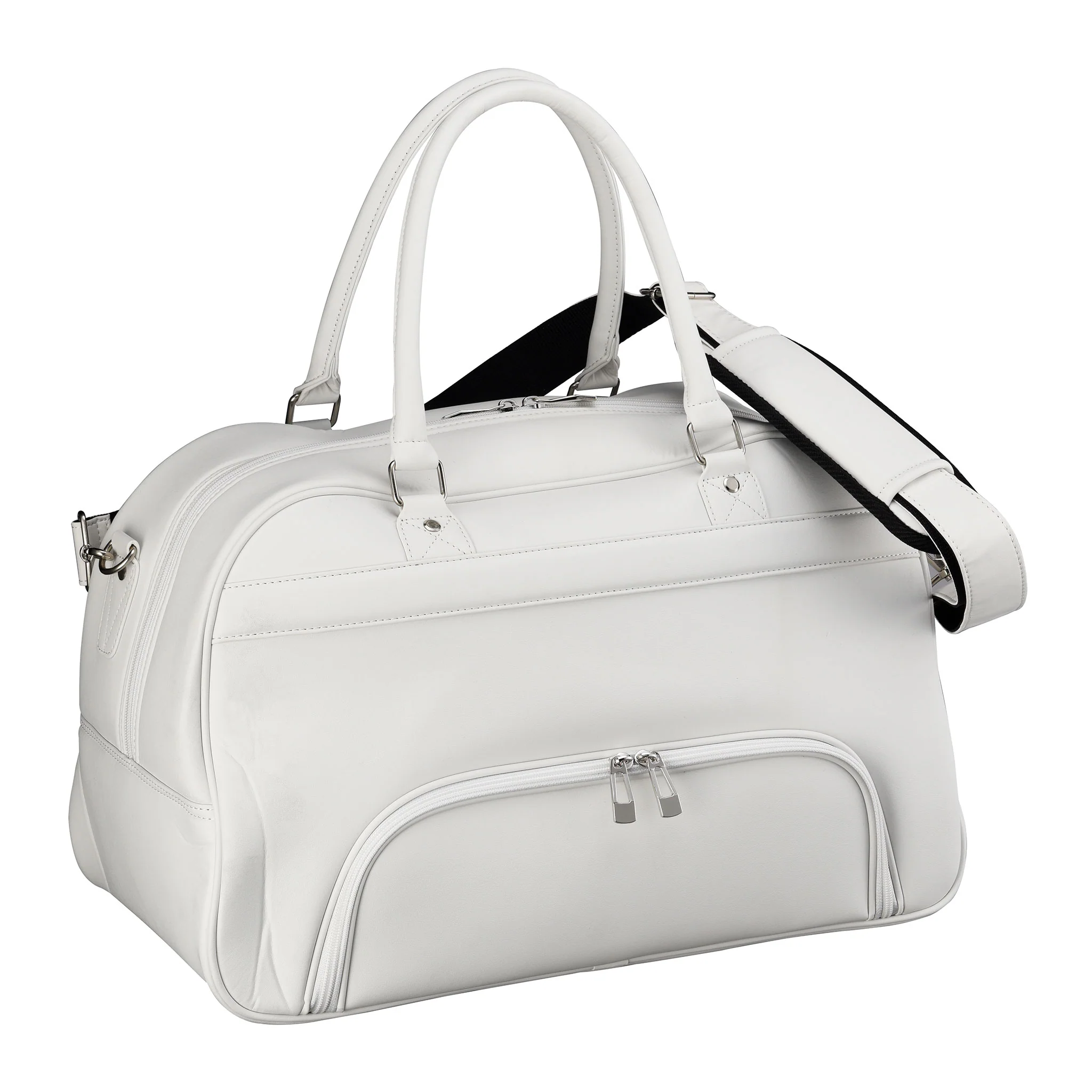Classic Hold-All Boston Bag - White