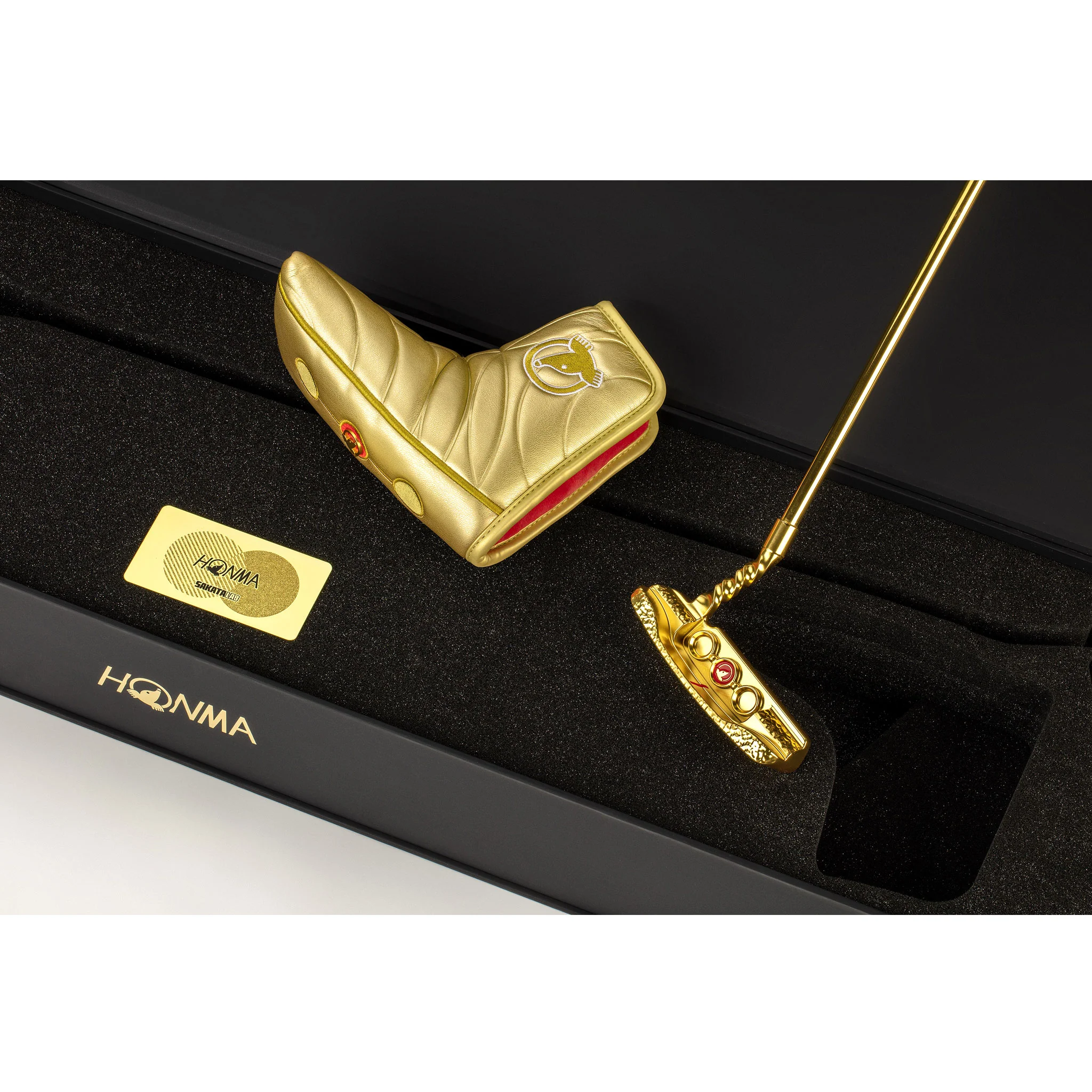 Honma Sakata Lab - Tristar Premium Gold Putter - Image 10